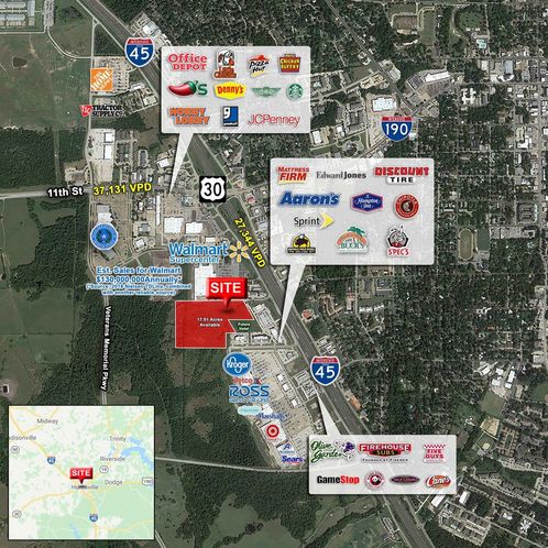 I-45 South, Huntsville, TX 77340